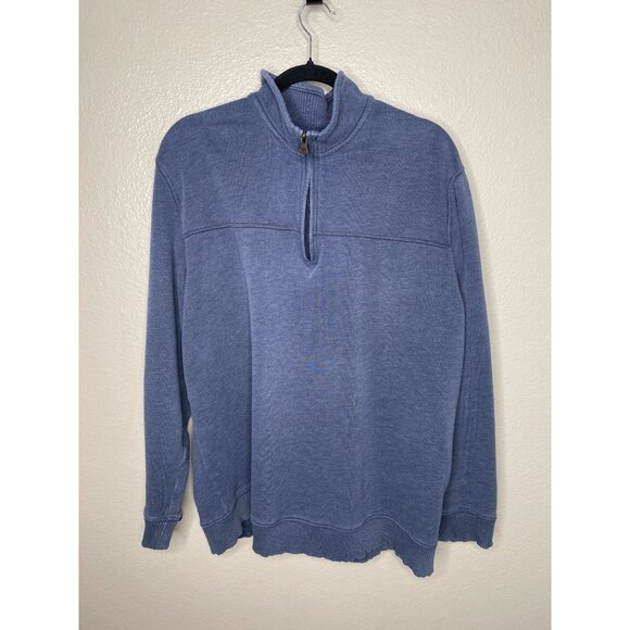 Arrow USA 1851 Men’s XXL Quarter-Zip Pullover Gray Long-Sleeve Cotton Blend - Picture 2 of 6